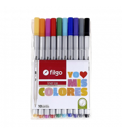 MICROFIBRA FILGO 038 0.4MM X 10 UNIDADES