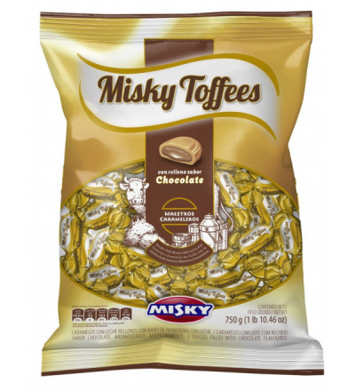 MISKY TOFFEES CHOCOLATE  /