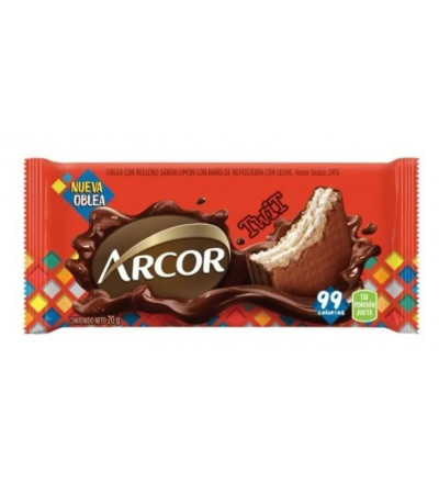 OBLEA ARCOR TWIT X 20 U