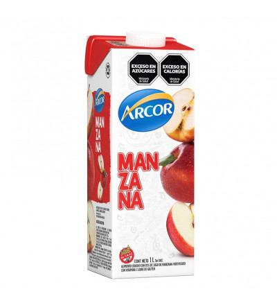 JUGO ARCOR 1 L MANZANA