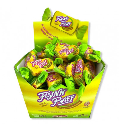 CARAMELO FLYNN PAFF BANANA X 70 UNIDADES
