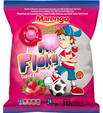 CHUP MR FLOKY X24 CHICLE TUTTI