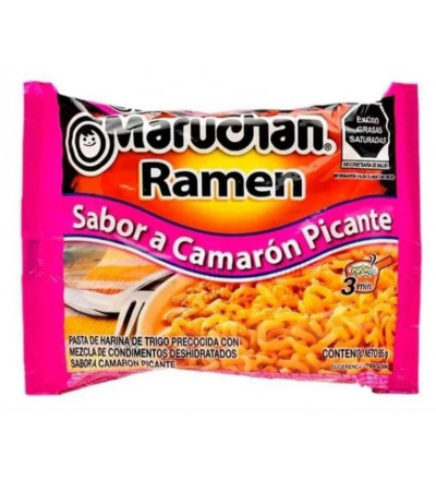 SOPA MARUCHAN CAMARON PICANTE 85 GR