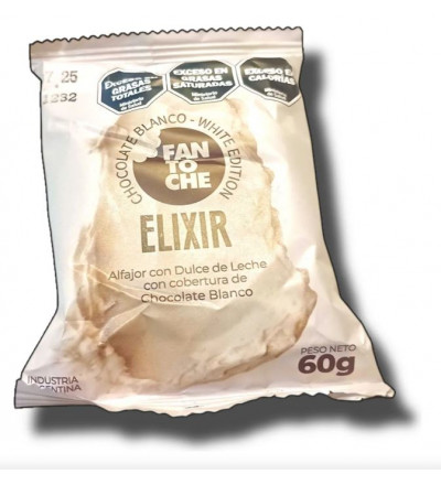 ALFAJOR FANTOCHE ELIXIR BLANCO