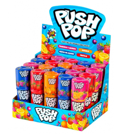 CHUPETIN PUSH POP X 20 UNIDADES