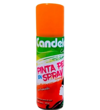 PINTURA PARA PELO CANDELA NARANJA