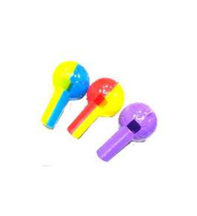 PITO PELOTA X 6 U BICOLOR