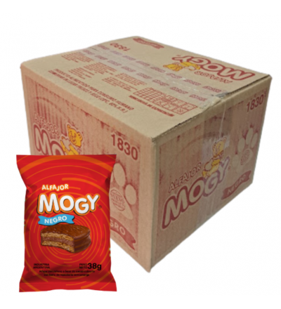 ALFAJOR MOGY NEGRO CAJA X 40 UNIDADES