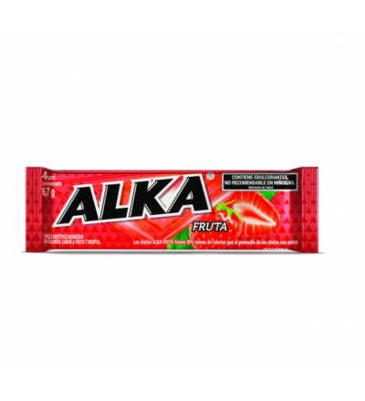 CHICLE ALKA X 20 FRUTA /