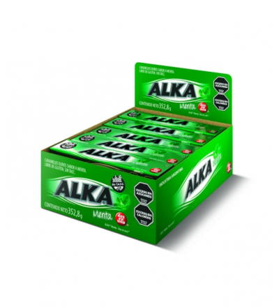 PASTILLA ALKA MENTA X 12 UNIDADES