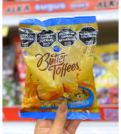 BUTTER TOFFEES LECHE 80G  /
