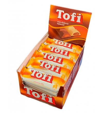 CHOCOLATE TOFI BLANCO 28 GR X 25 UNIDADES