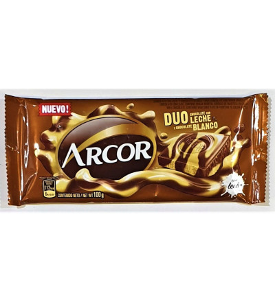 CHOCOLATE ARCOR MARMOLADO 95 GR
