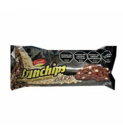 GALLETAS CRUNCHIPS GAONA DARK 132 GR