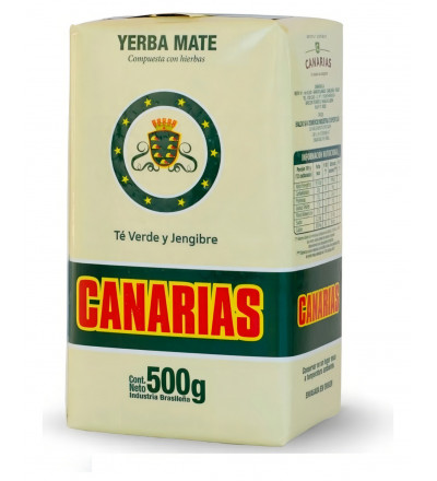 YERBA CANARIAS 500G C/JENGIBRE