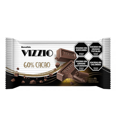 CHOCOLATE VIZZIO CACAO 90 GR