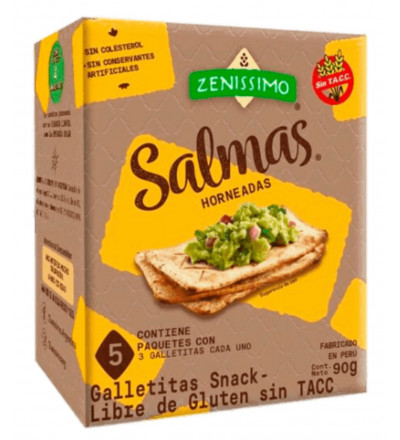 TOSTADITAS SALMAS CAJA X 5