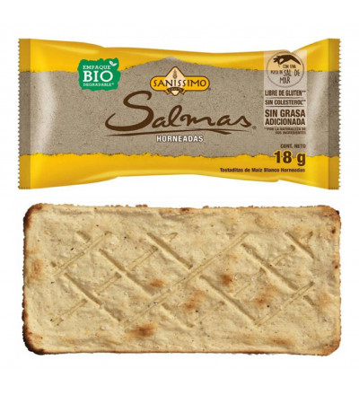 TOSTADITAS SALMAS CAJA X 5