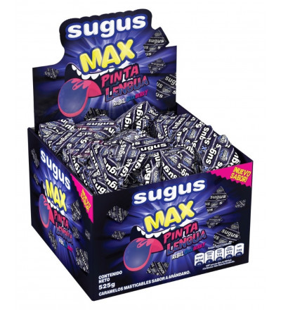 SUGUS MAX PINTALENGUA X 70 U.