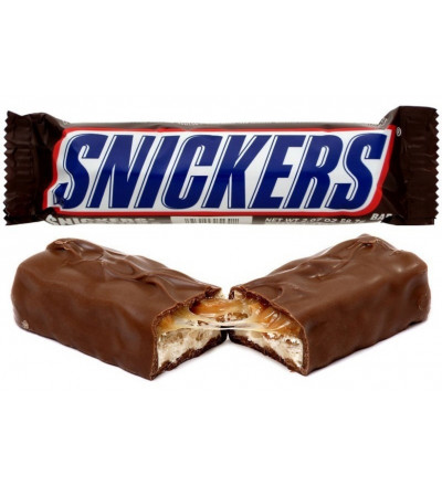CHOCOLATE SNICKERS BARRA 48 GR