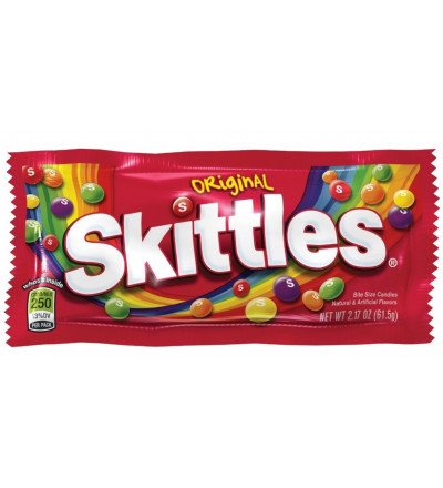 CARAMELO SKITTLES ORIGINAL 61 GR