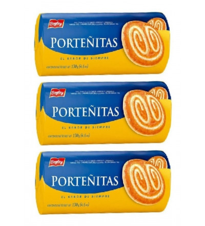 GALLETA PORTENITAS X 3 UNIDADES