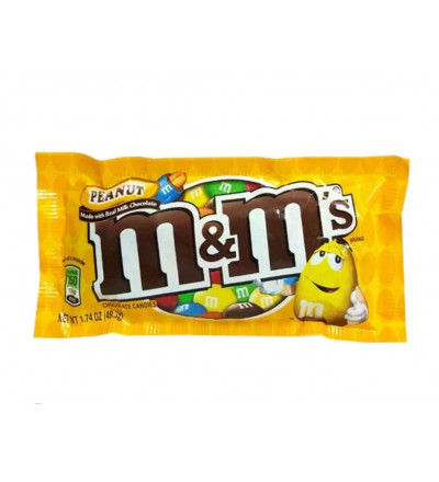 CHOCOLATE M&M'S PEANUT 48 GR