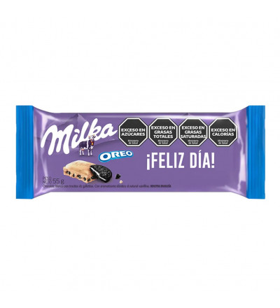 CHOCOLATE MILKA OREO BLANCO 55 GR