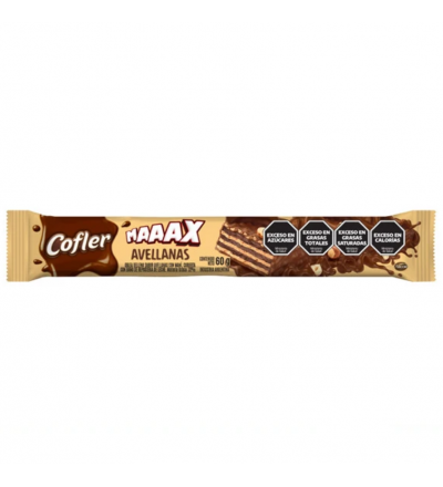 OBLEA COFLER MAX AVELLANA 60 GR