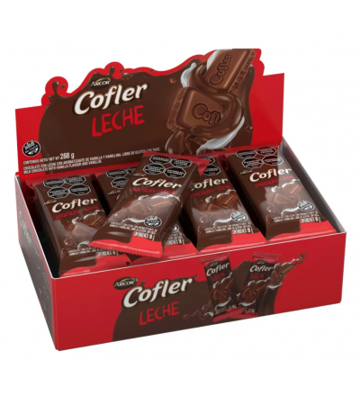 CHOCOLATE COFLER MINI LECHE X 16 UNIDADES