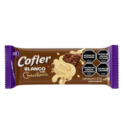 COFLER 140 GR CHOCOLINA BLANC