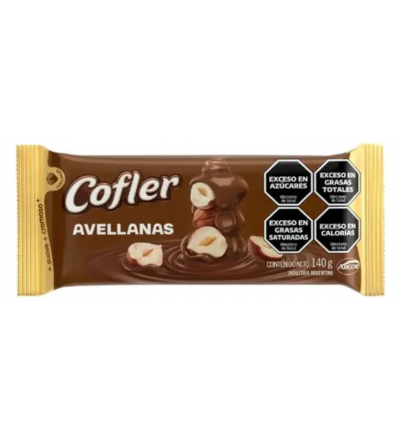 CHOCOLATE COFLER AVELLANA 140 GR