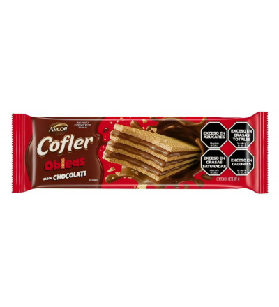 OBLEA COFLER CHOCOLATE 91 GR