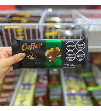 COFLER 100 GR 60% ALMENDRAS /