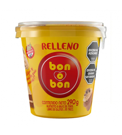 BOMBON BON O BON RELLENO UNTABLE SIN TACC