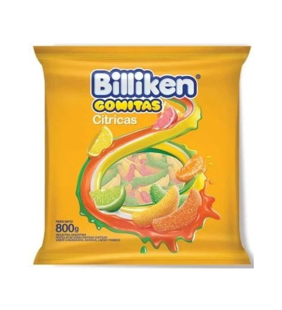 GOMITA BILLIKEN CITRUS X 800 GR