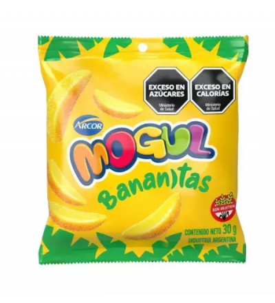 MOGUL 30 G. BANANITAS 12 U.