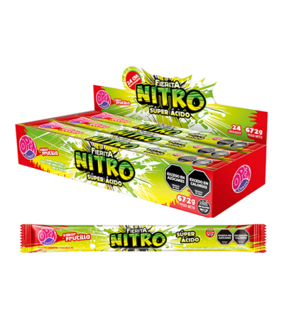 MASTICABLE METRICO NITRO X 24 UNIDADES