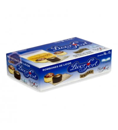 CHOCOLATE LICORFORT WISKY X 15 UNIDADES