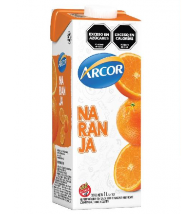 JUGO ARCOR 1 L NARANJA