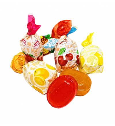CARAMELO ARCOR RELLENO FRUTAL 80 GR