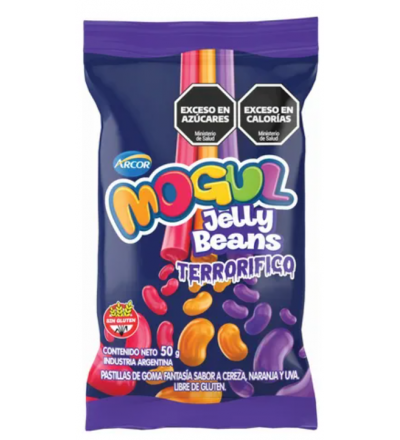 GOMITA MOGUL BEANS HALLOW 50 GR X 12 UNIDADES