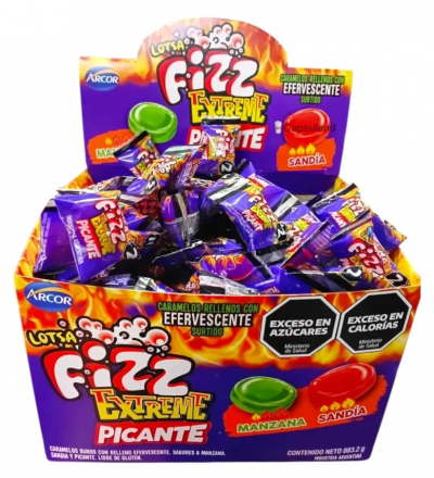 CARAMELO FIZZ PICANTE X 48 UNIDADES