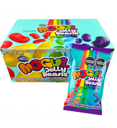 GOMITA MOGUL JELLY BEANS 50 GR X 10 UNIDADES