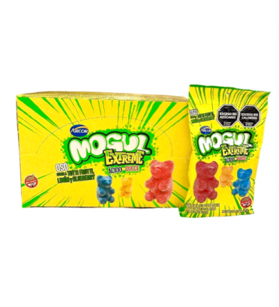 GOMITA MOGUL EXTREME OSO X 10 UNIDADES 50 GR
