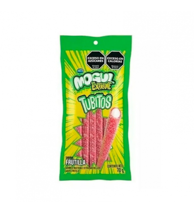 GOMITA MOGUL TUBITO FRUTILLA 70 GR