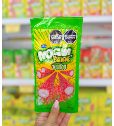 MOGUL TUBITO 70GR FRUTILLA*C/U