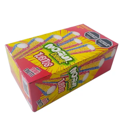 GOMITA TUBITOS MOGUL EXTREME TUTTI FRUTTI X 16 UNIDADES