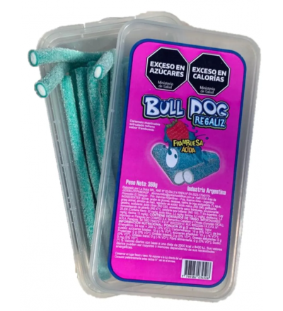 REGALIZ BULL DOG 360G FRAMBUES