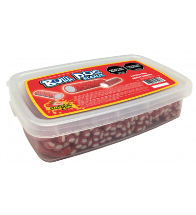 REGALIZ BULL DOG 500G FRUTILL/